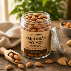 Hạnh Nhân Sấy Mộc (Tự Nhiên)